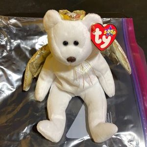Rare retired Halo II beanie baby.